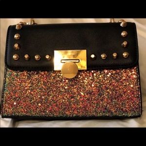 Studd Glitter CrossBody Bag